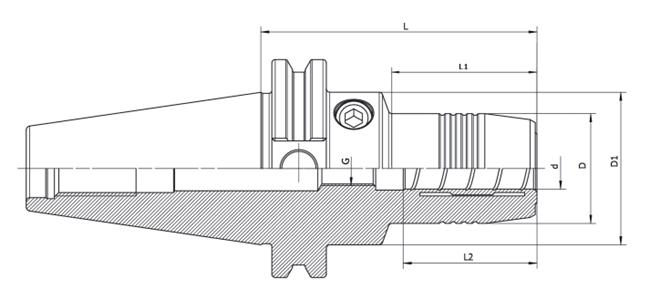 Hydraulic chuck, standard