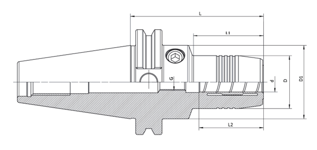 Hydraulic chuck, standard