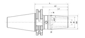 Sk shrink chuck taper