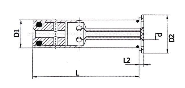 Hydraulic Collet, coolant