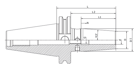 Shrink Fit Chuck, 4.5°, standard-SK